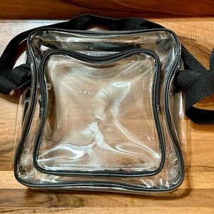 Clear crossbody bag